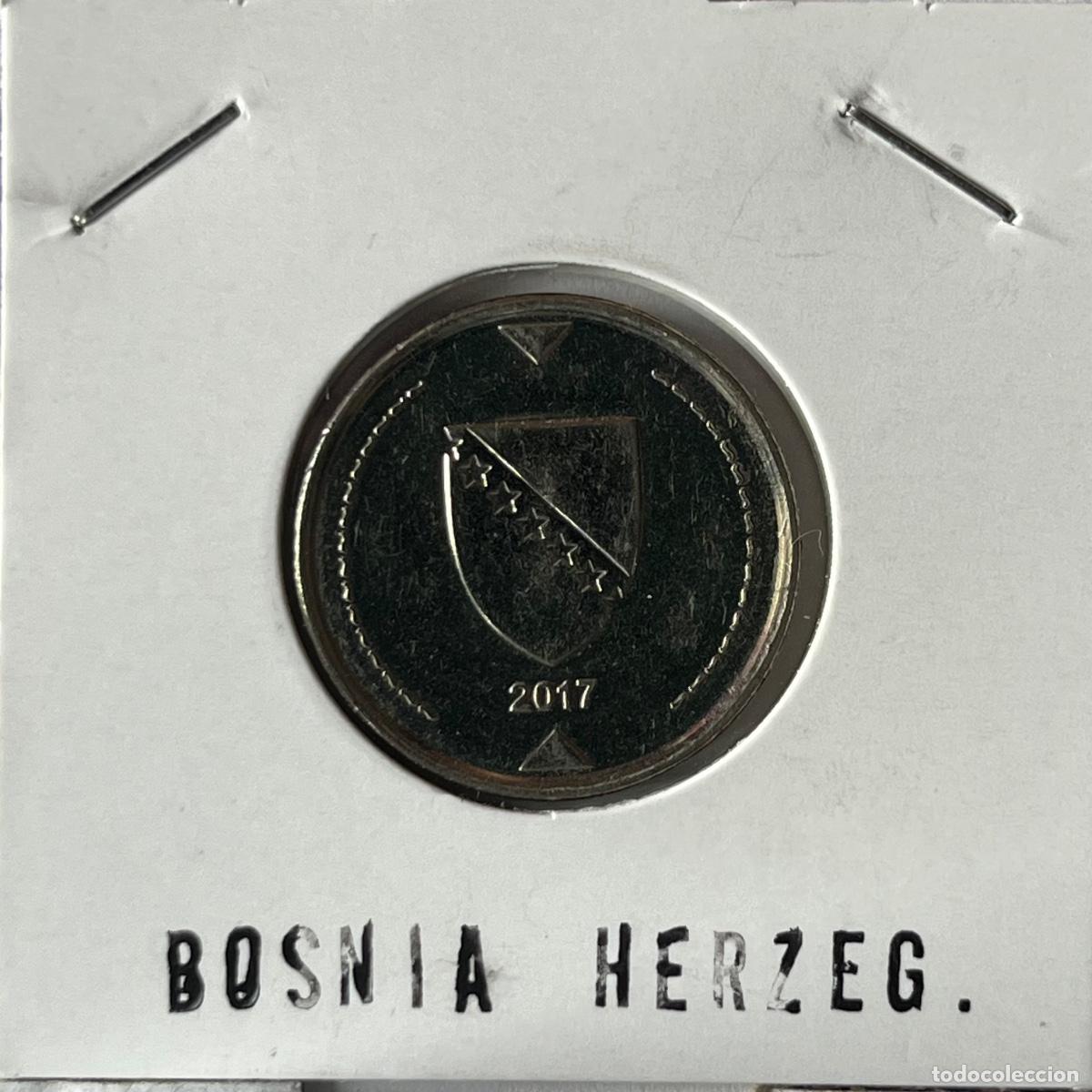Monedas antiguas de Europa: N&ordm; 0121 BOSNIA Y HERZEGOVINA 1 MARKA 2017 KM# 118