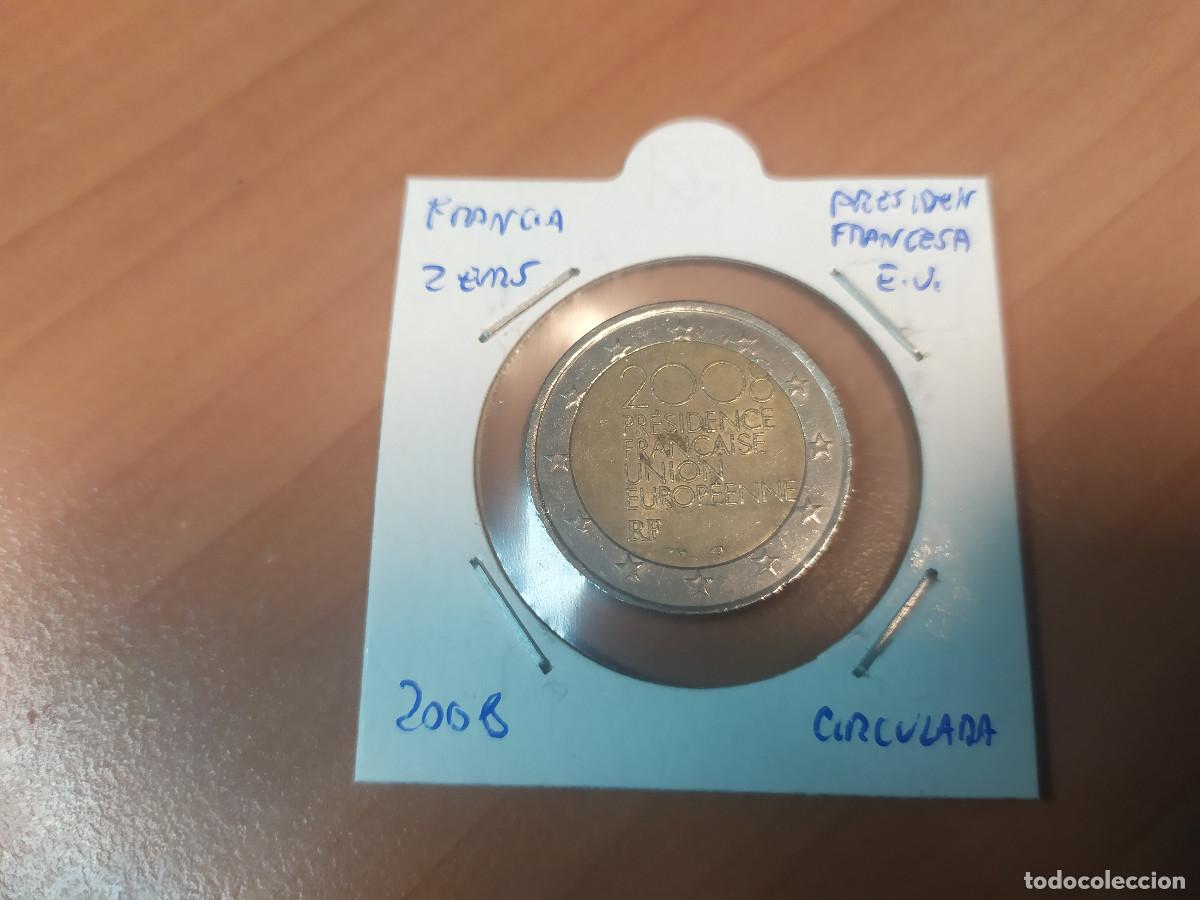Monedas antiguas de Europa: 003909NUM-X0152-Francia- 2 &euro; -2008 -presidencia francesa UE - encartonada