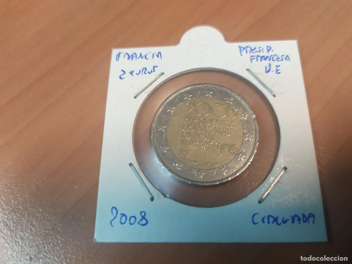 Monedas antiguas de Europa: 003910NUM-X0153-Francia- 2 &euro; -2008 - presidencia francesa UE - encartonada