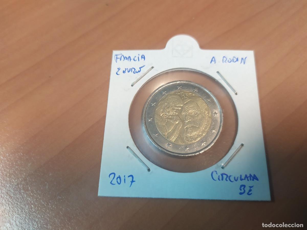 Monedas antiguas de Europa: 003911NUM-X0154-Francia- 2 &euro; -2017 - Austin rodin - encartonada