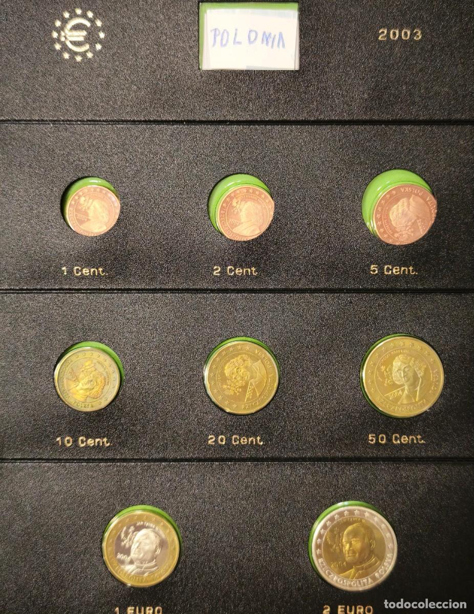 Monedas antiguas de Europa: POLONIA. A&Ntilde;O 2004 SERIE DE 8 MONEDAS DESDE 1 CT HASTA 2 E ESSAY, PROBE....