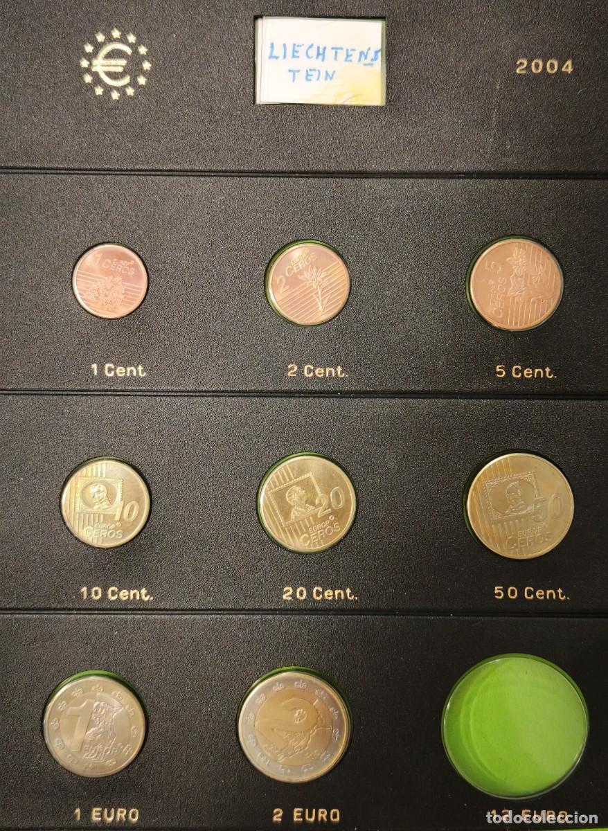 Monedas antiguas de Europa: LIECHTENSTEIN. A&Ntilde;O 2004 SERIE DE 8 MONEDAS DESDE 1 CT HASTA 2 E ESSAY, PROBE..