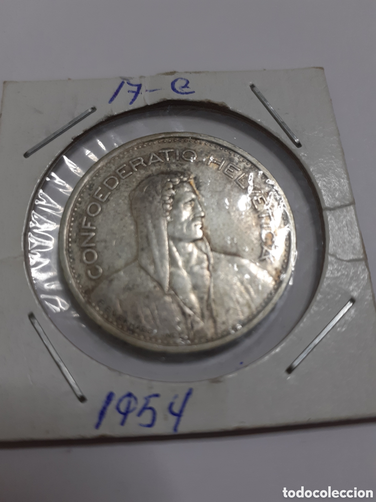 Monedas antiguas de Europa: Moneda de plata de 5 francos Francia