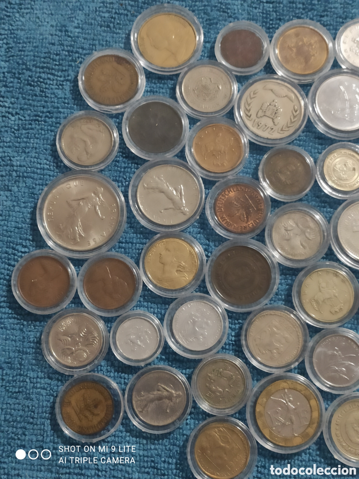 Monedas antiguas de Europa: Lote de monedas extranjeras - Foto 2