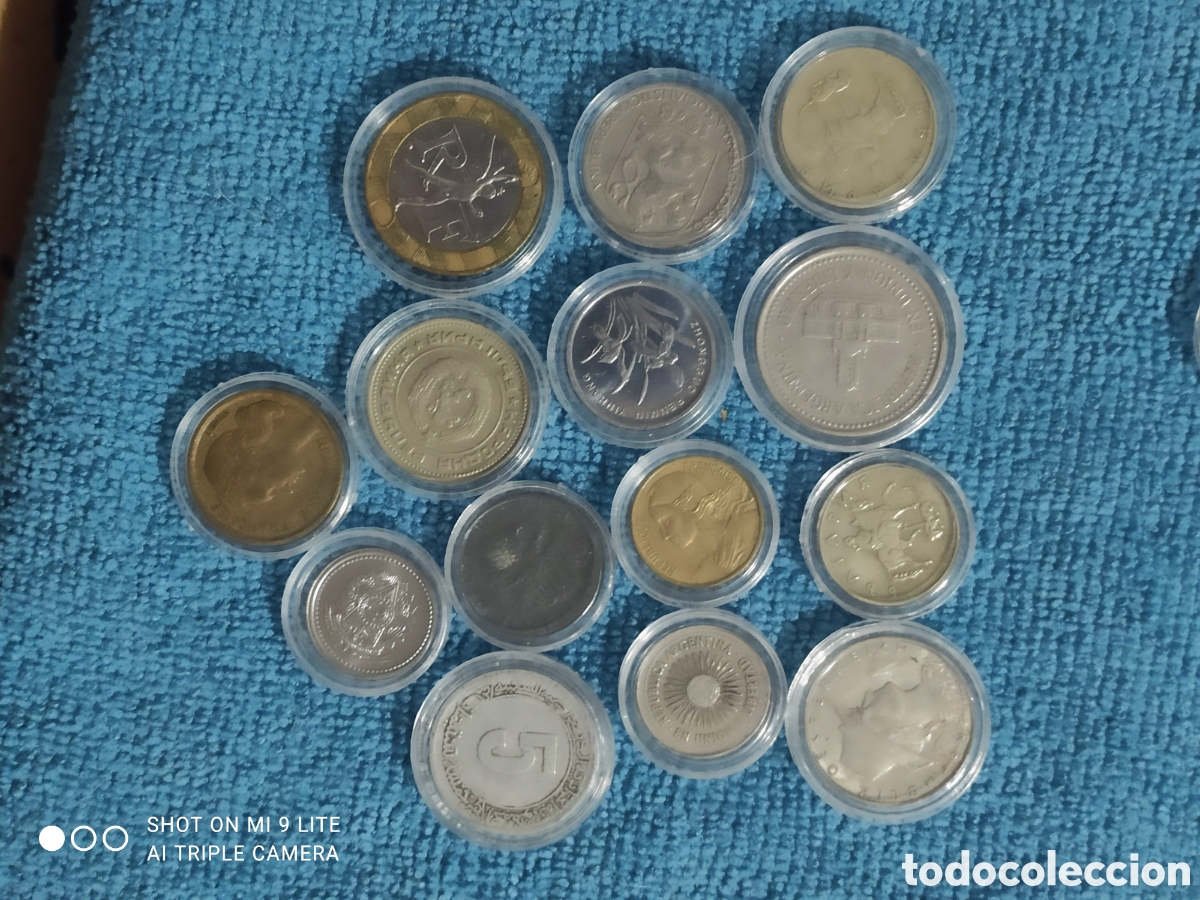 Monedas antiguas de Europa: Lote de monedas extranjeras - Foto 7
