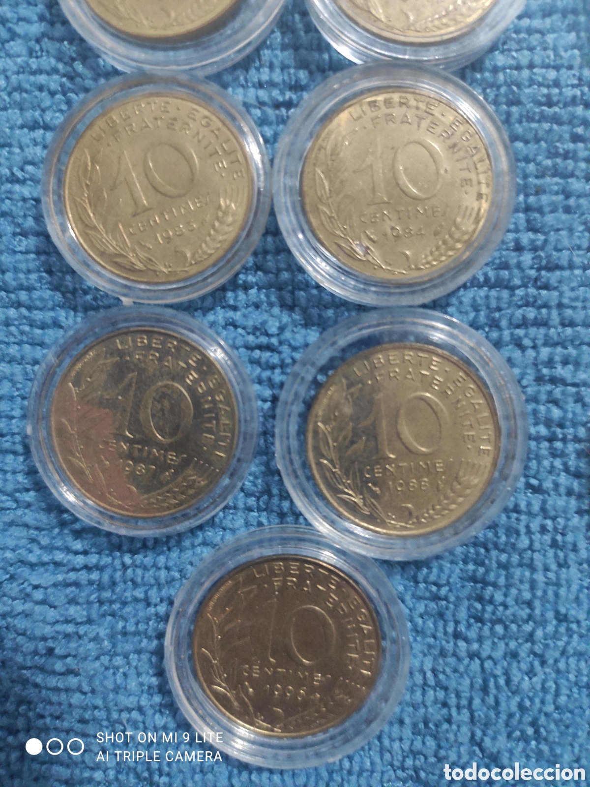Monedas antiguas de Europa: Lote de monedas francesas - Foto 4