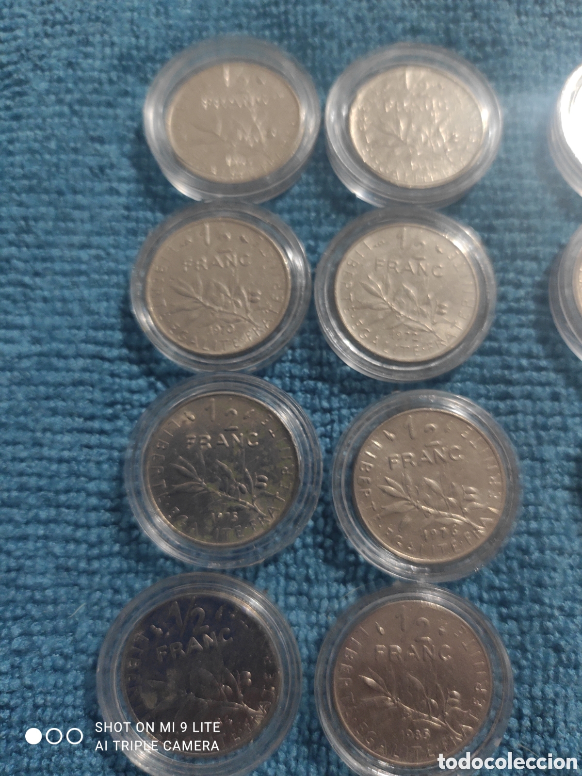 Monedas antiguas de Europa: Lote de monedas francesas - Foto 4