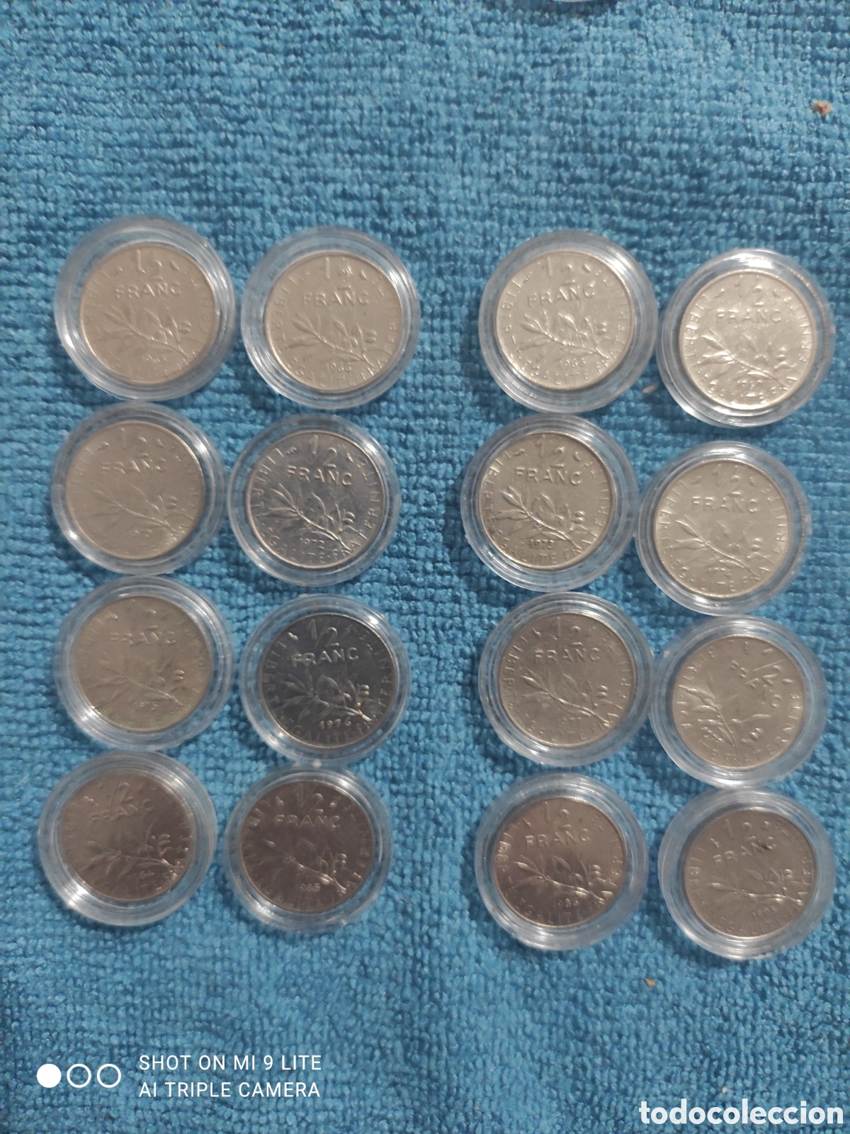 Monedas antiguas de Europa: Lote de monedas francesas - Foto 1