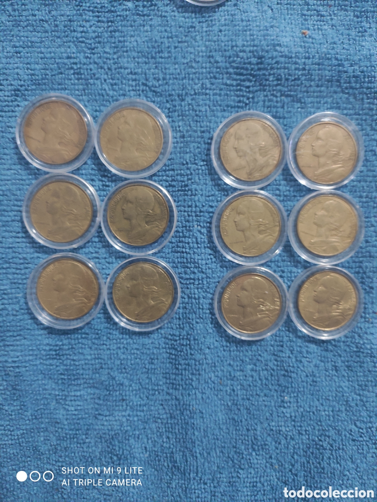 Monedas antiguas de Europa: Lote de monedas francesas - Foto 4
