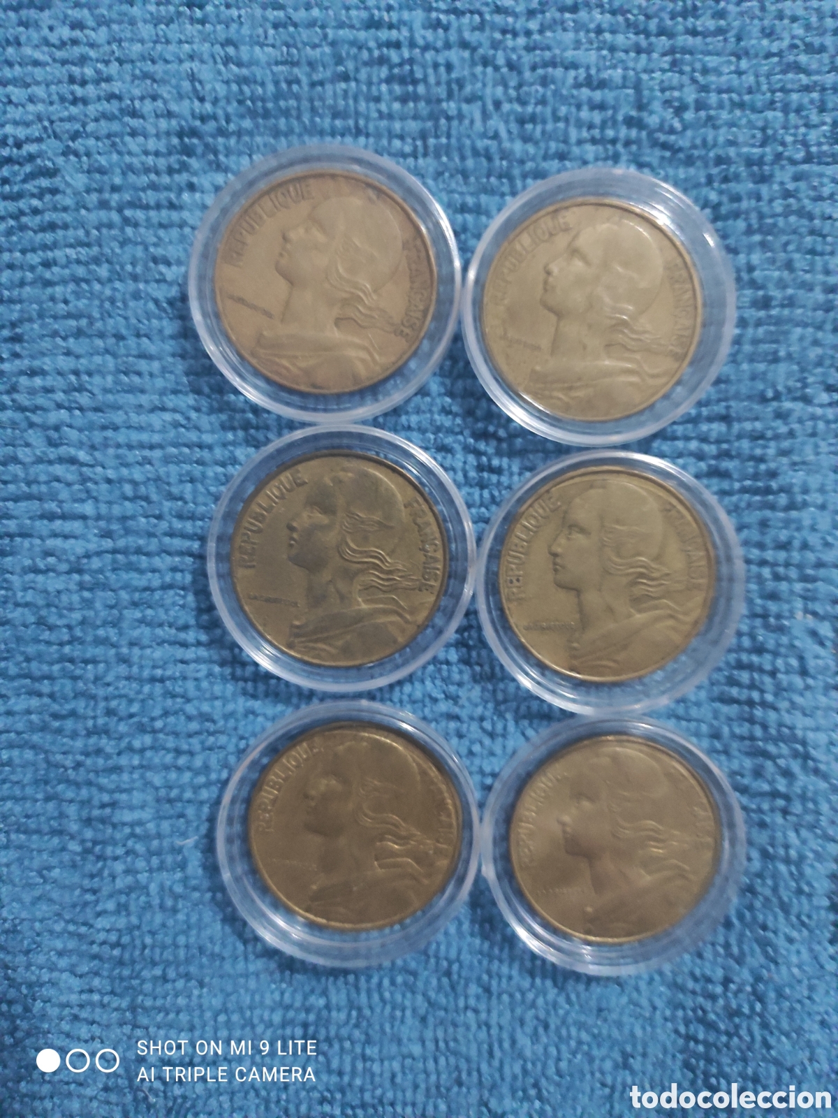 Monedas antiguas de Europa: Lote de monedas francesas - Foto 5