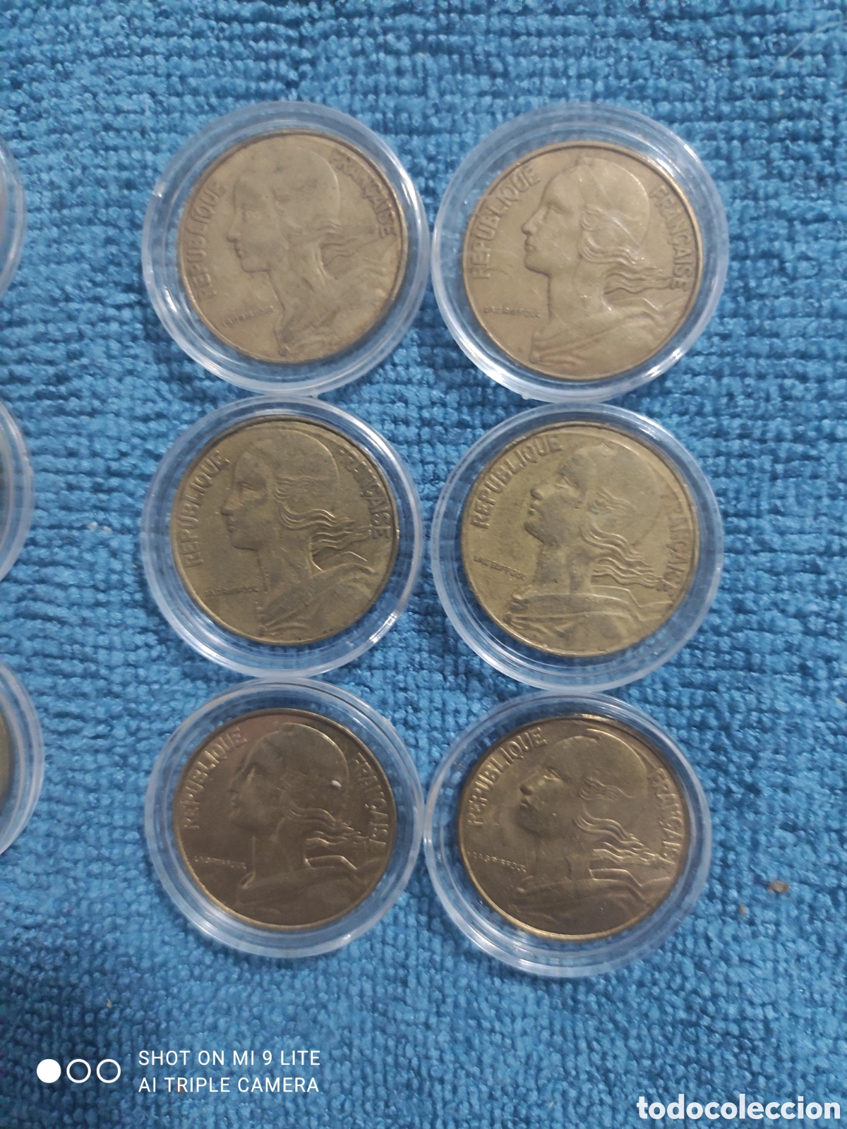 Monedas antiguas de Europa: Lote de monedas francesas - Foto 6