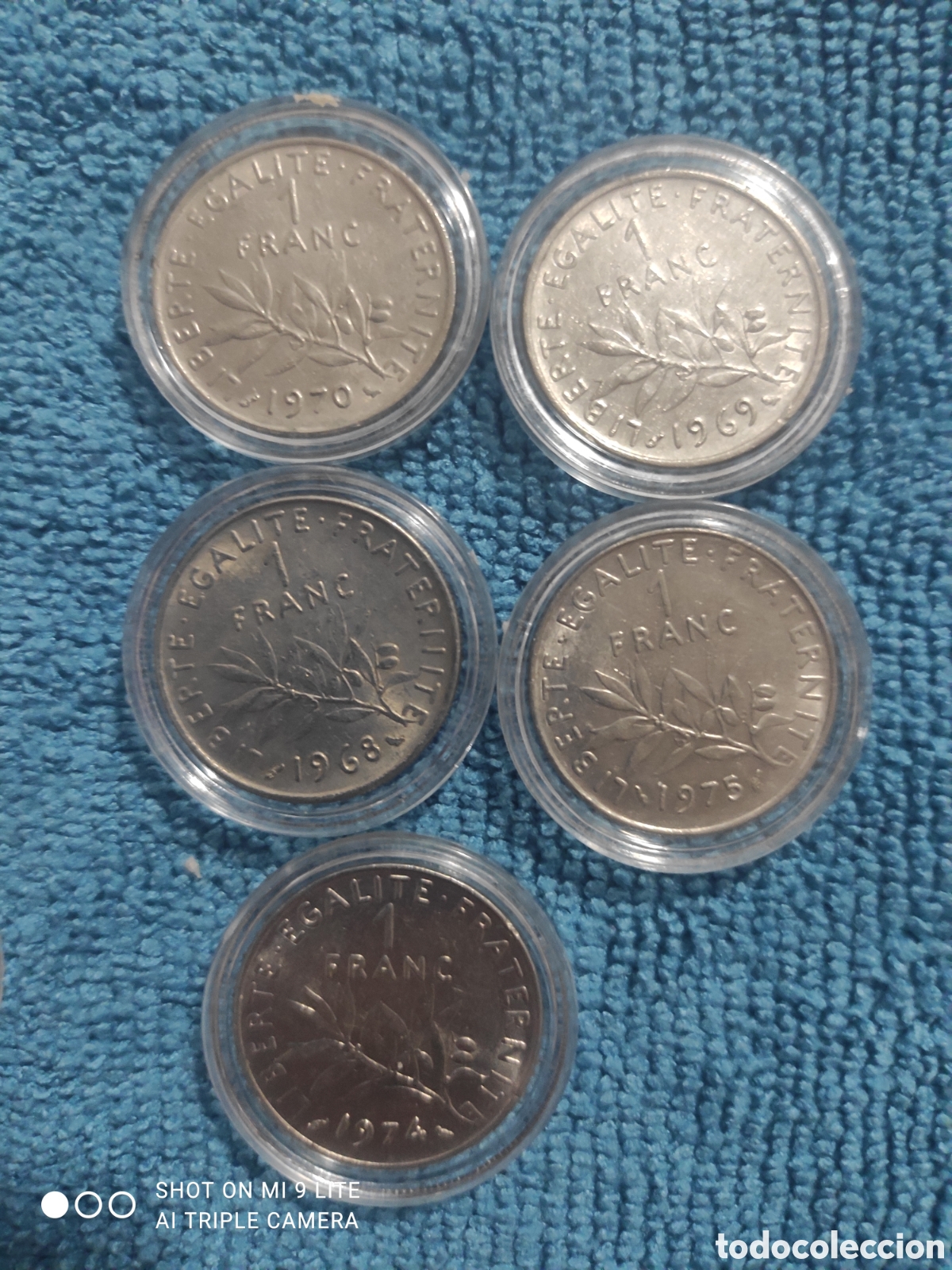 Monedas antiguas de Europa: Lote de monedas francesas - Foto 4