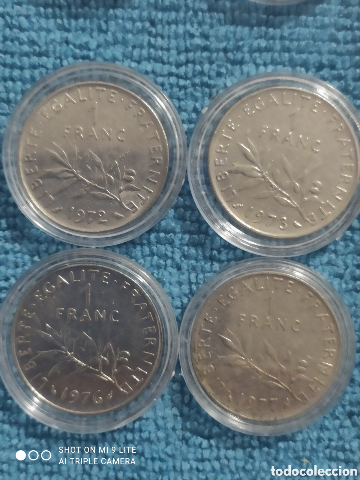 Monedas antiguas de Europa: Lote de monedas francesas - Foto 4
