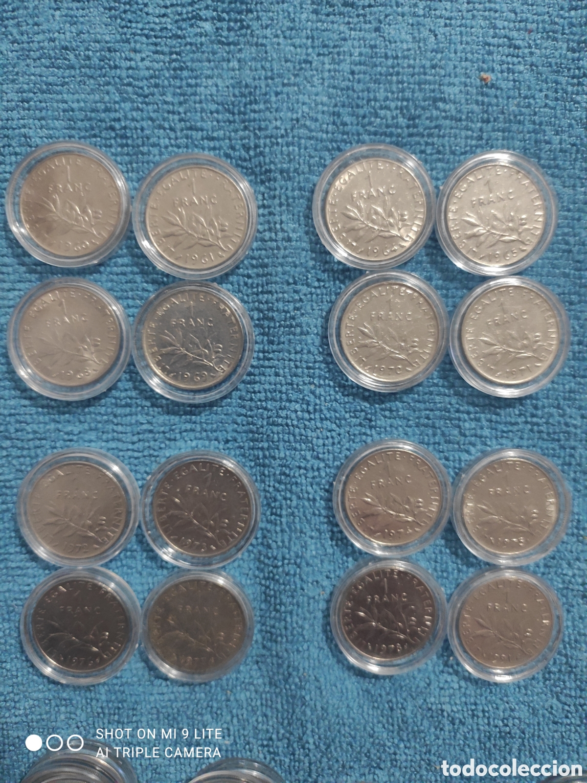 Monedas antiguas de Europa: Lote de monedas francesas - Foto 1