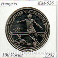 Monedas antiguas de Europa: HUNGRIA 1982, 100 FORINT, KM-626, CU.NI, SC; 3,95 &euro; 1