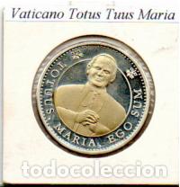 Monedas antiguas de Europa: MEDALLA VATICANO, TOTUS TUUS MARIA, AG; 25,95 &euro; 1