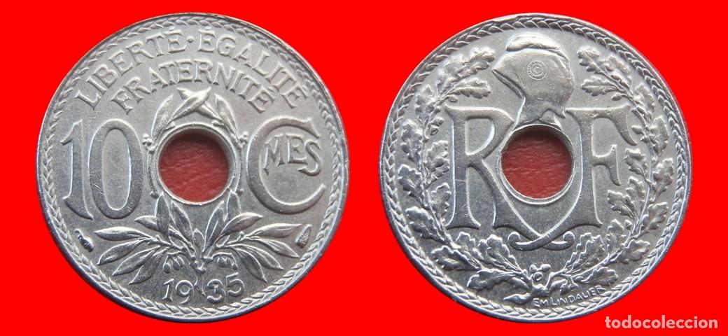 Monedas antiguas de Europa: 10 CENTIMOS 1935 FRANCIA-156840