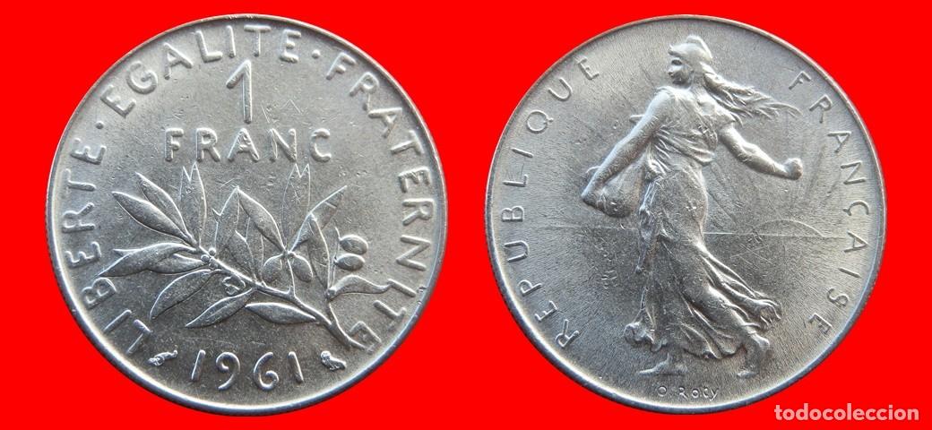 Monedas antiguas de Europa: 1 FRANCO 1961 FRANCIA-156856