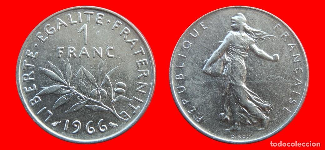 Monedas antiguas de Europa: 1 FRANCO 1966 FRANCIA-156857
