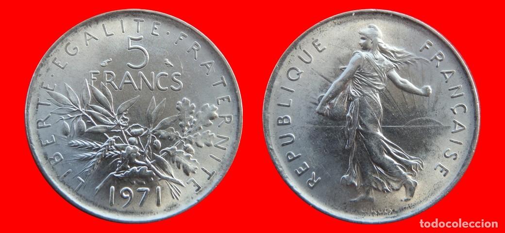 Monedas antiguas de Europa: 5 FRANCOS 1971 FRANCIA-156867