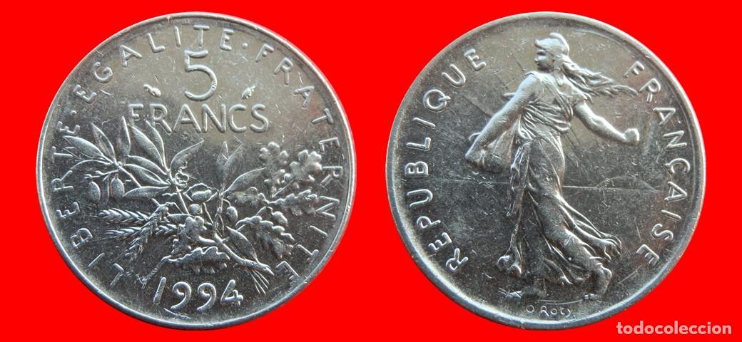 Monedas antiguas de Europa: 5 FRANCOS 1994 FRANCIA-156872
