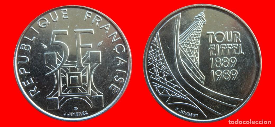 Monedas antiguas de Europa: 5 FRANCOS 1989 FRANCIA-156873