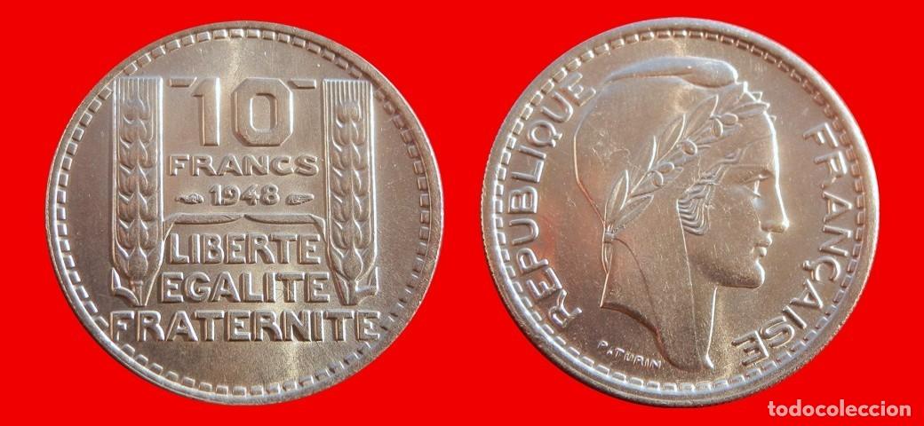 Monedas antiguas de Europa: 10 FRANCOS 1948 FRANCIA-156876