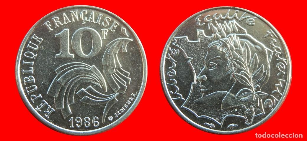Monedas antiguas de Europa: 10 FRANCOS 1986 FRANCIA-156879