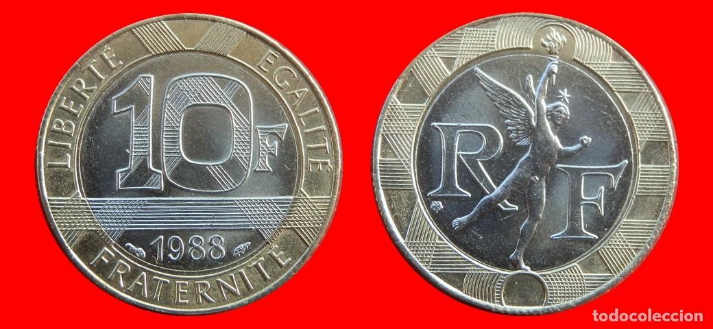 Monedas antiguas de Europa: 10 FRANCOS 1988 FRANCIA-156880