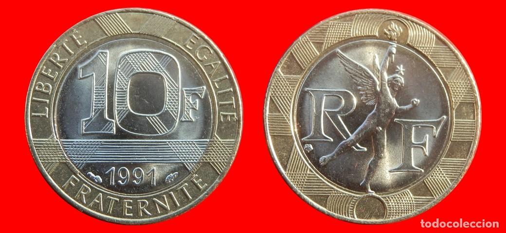 Monedas antiguas de Europa: 10 FRANCOS 1991 FRANCIA-156881