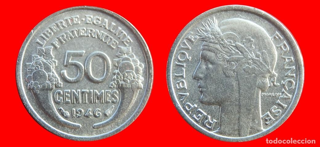 Monedas antiguas de Europa: 50 CENTIMOS 1946 ALUMINIO FRANCIA-156884