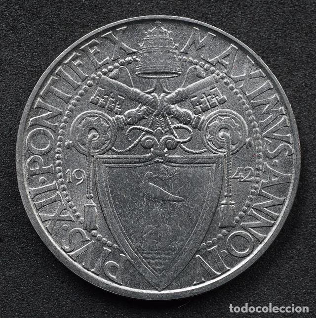 Monedas antiguas de Europa: 1942 - 2 LIRAS - Ciudad del Vaticano