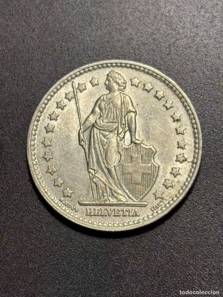 Monedas antiguas de Europa: 1 Franco - Confederaci&oacute;n Helv&eacute;tica - 1958