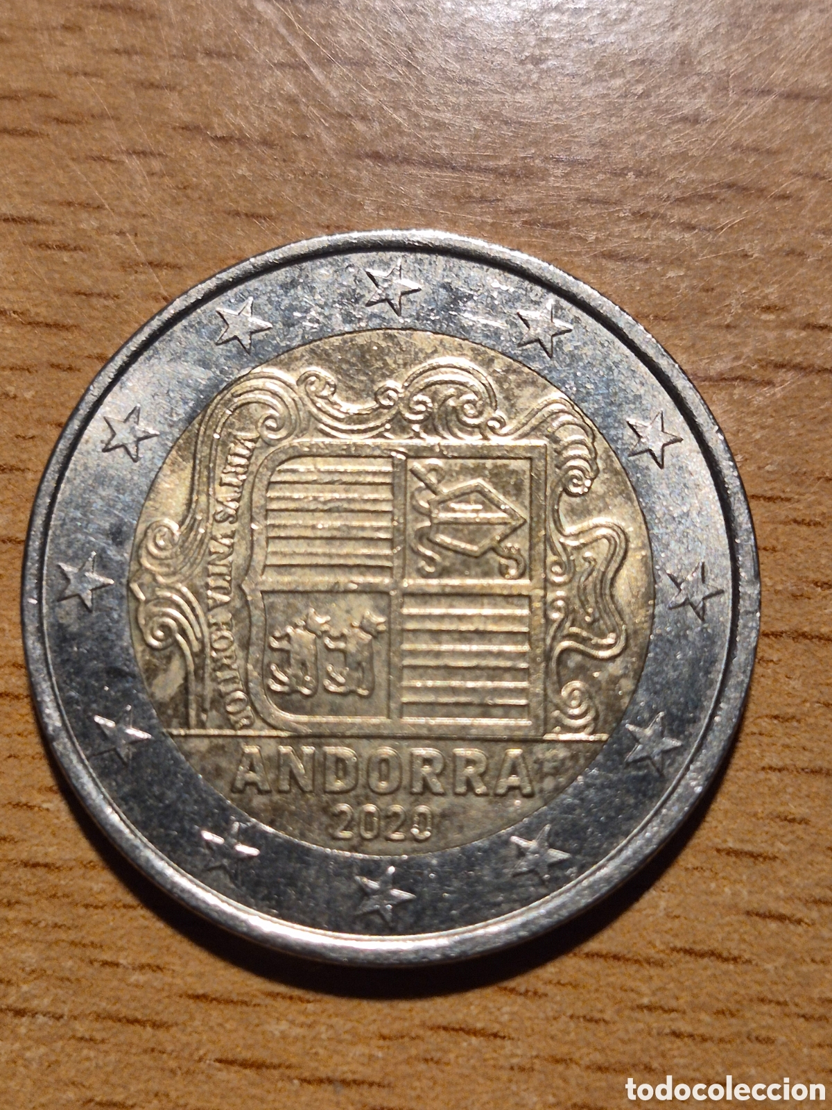 Monedas antiguas de Europa: ANDORRA MONEDA DE 2 EUROS A&Ntilde;O 2020 CIRCULADA