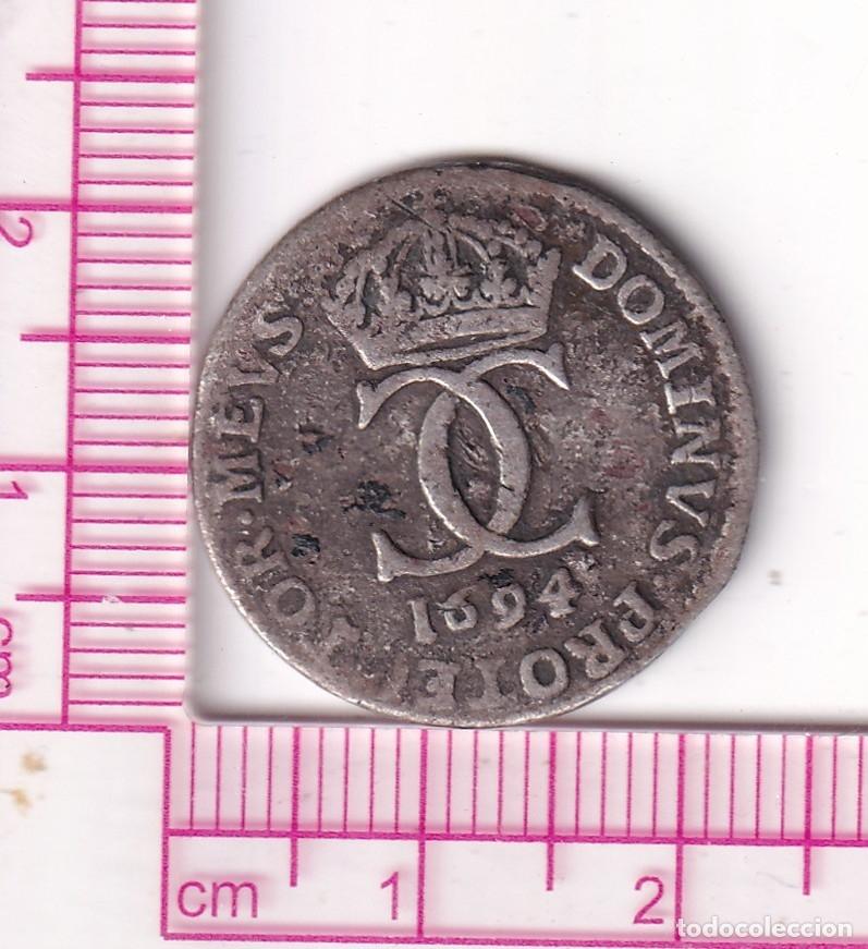 Monedas antiguas de Europa: CR5129 MONEDA SUECIA 5 ORE CARLOS XI Y CARLOS XII 1694 VELLON