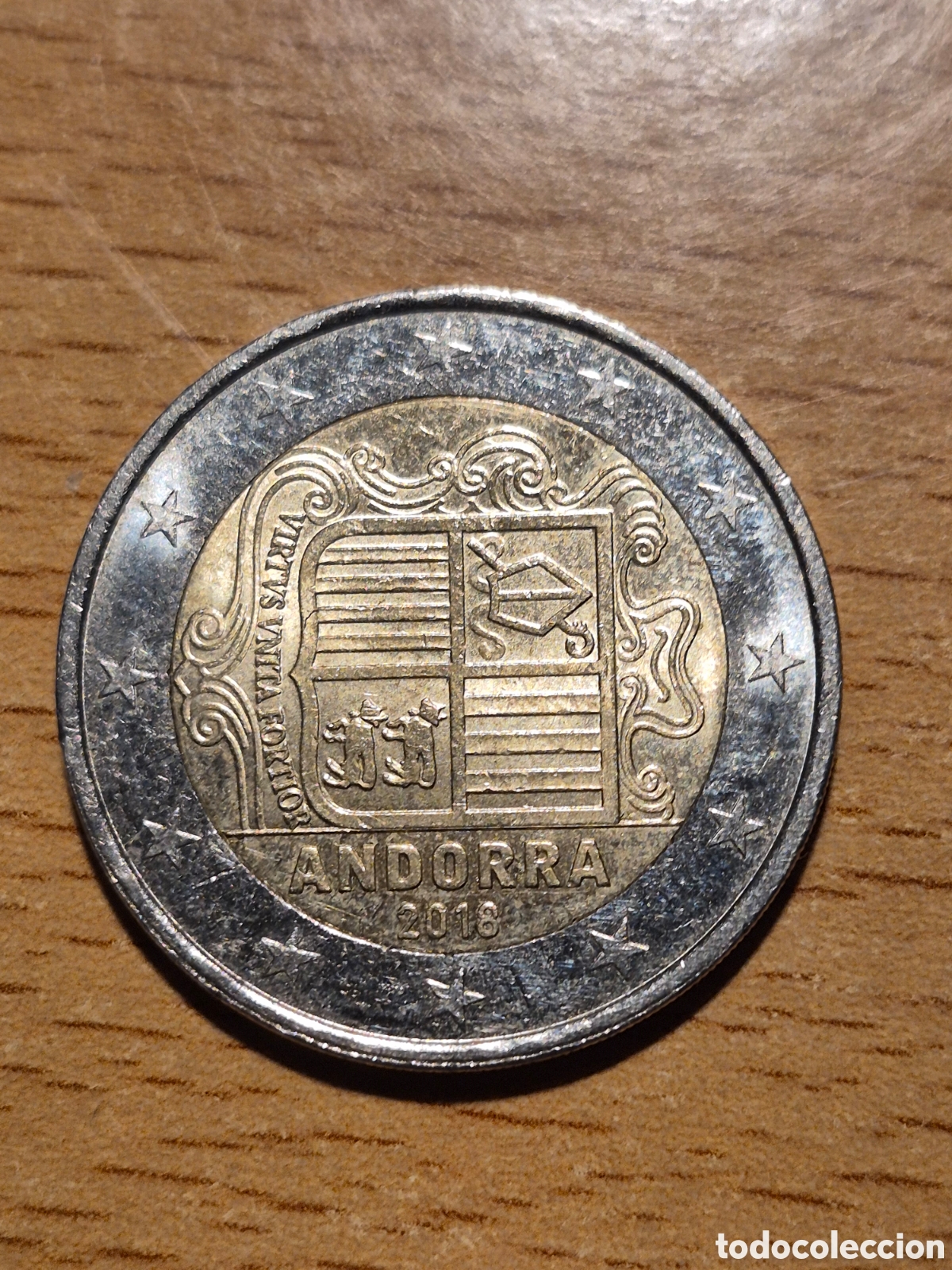 Monedas antiguas de Europa: ANDORRA MONEDA DE 2 EUROS A&Ntilde;O 2018 CIRCULADA