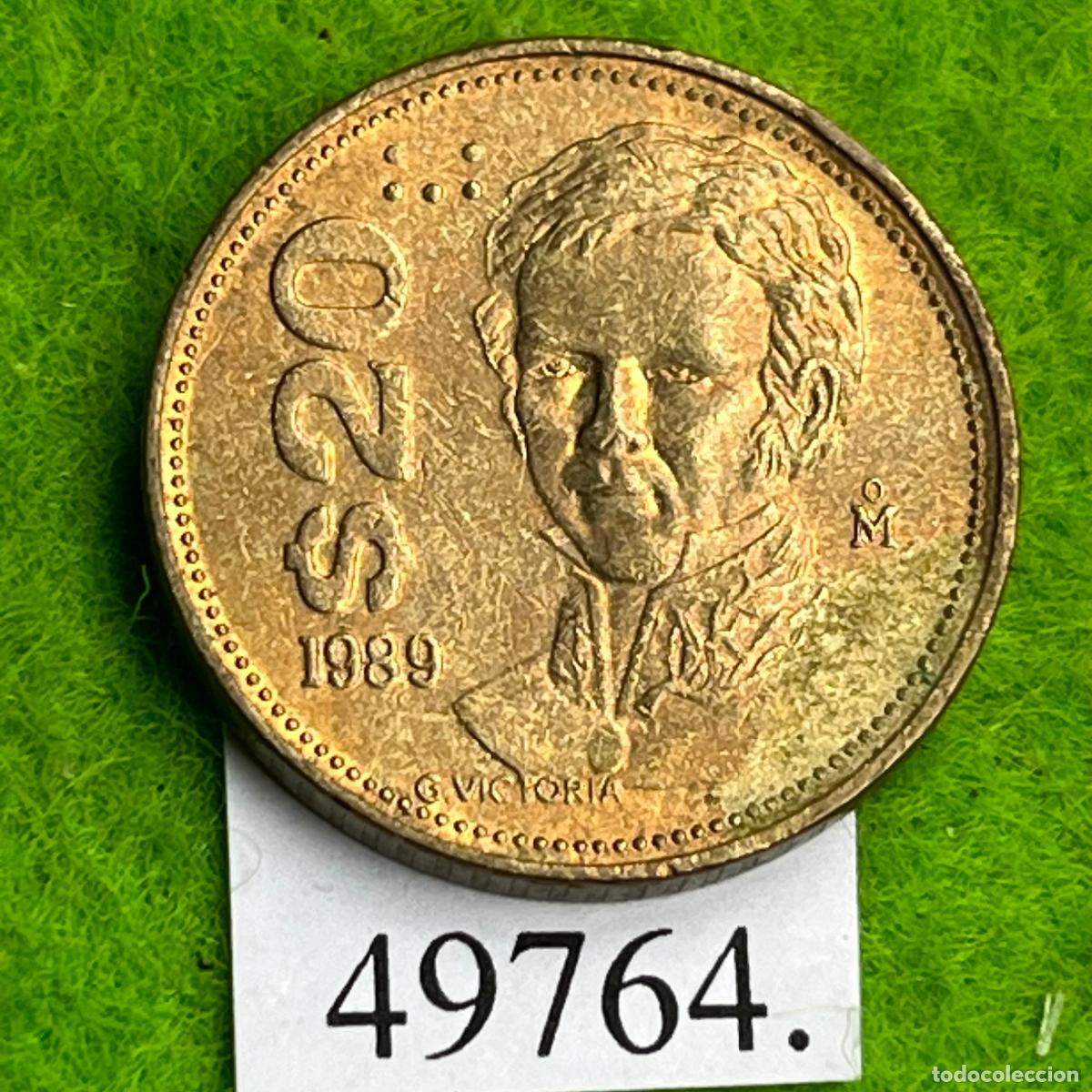 Monedas antiguas de Europa: Mexico 20 pesos 1989, Guadalupe Victoria, M&eacute;jico