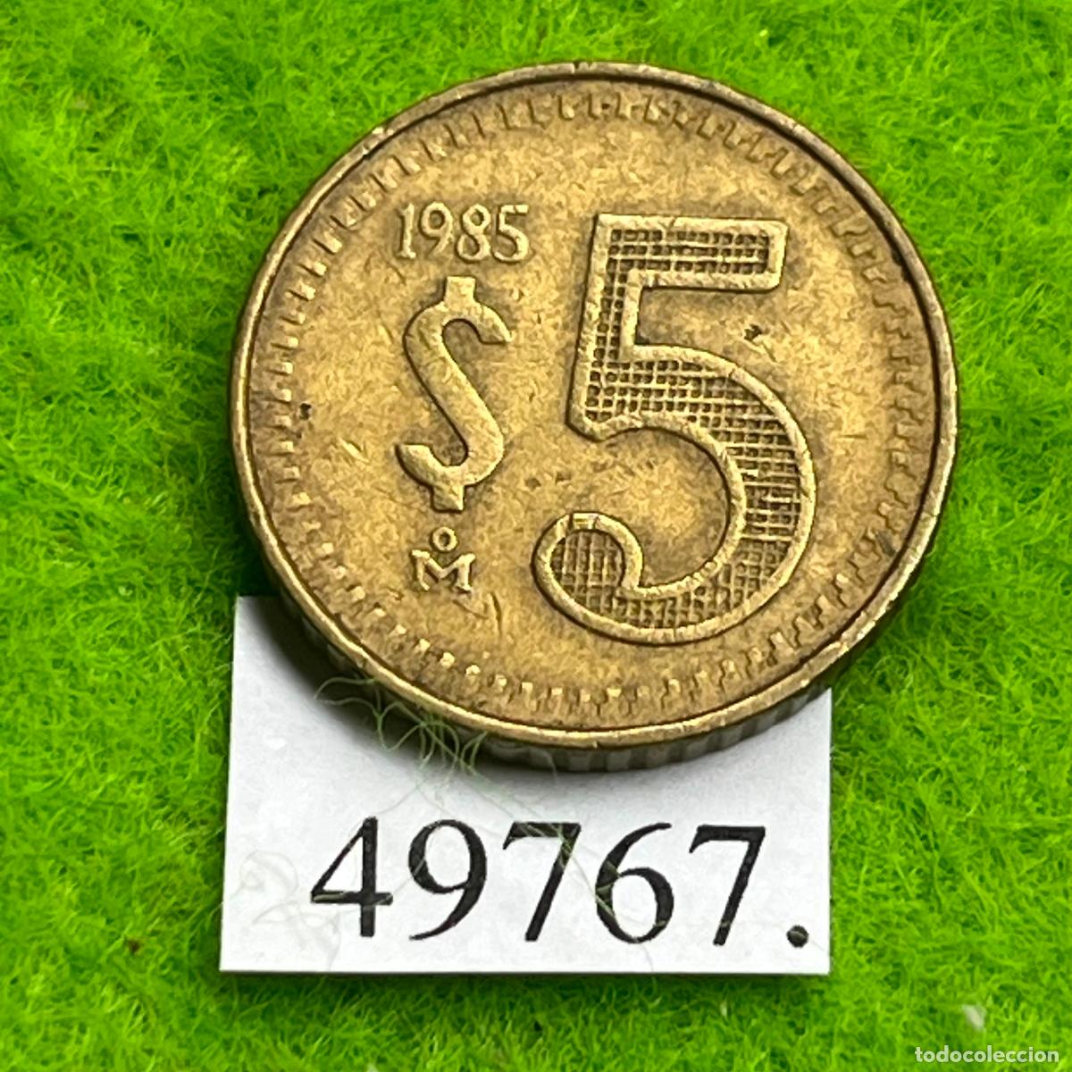 Monedas antiguas de Europa: Mexico 5 pesos 1985, M&eacute;jico