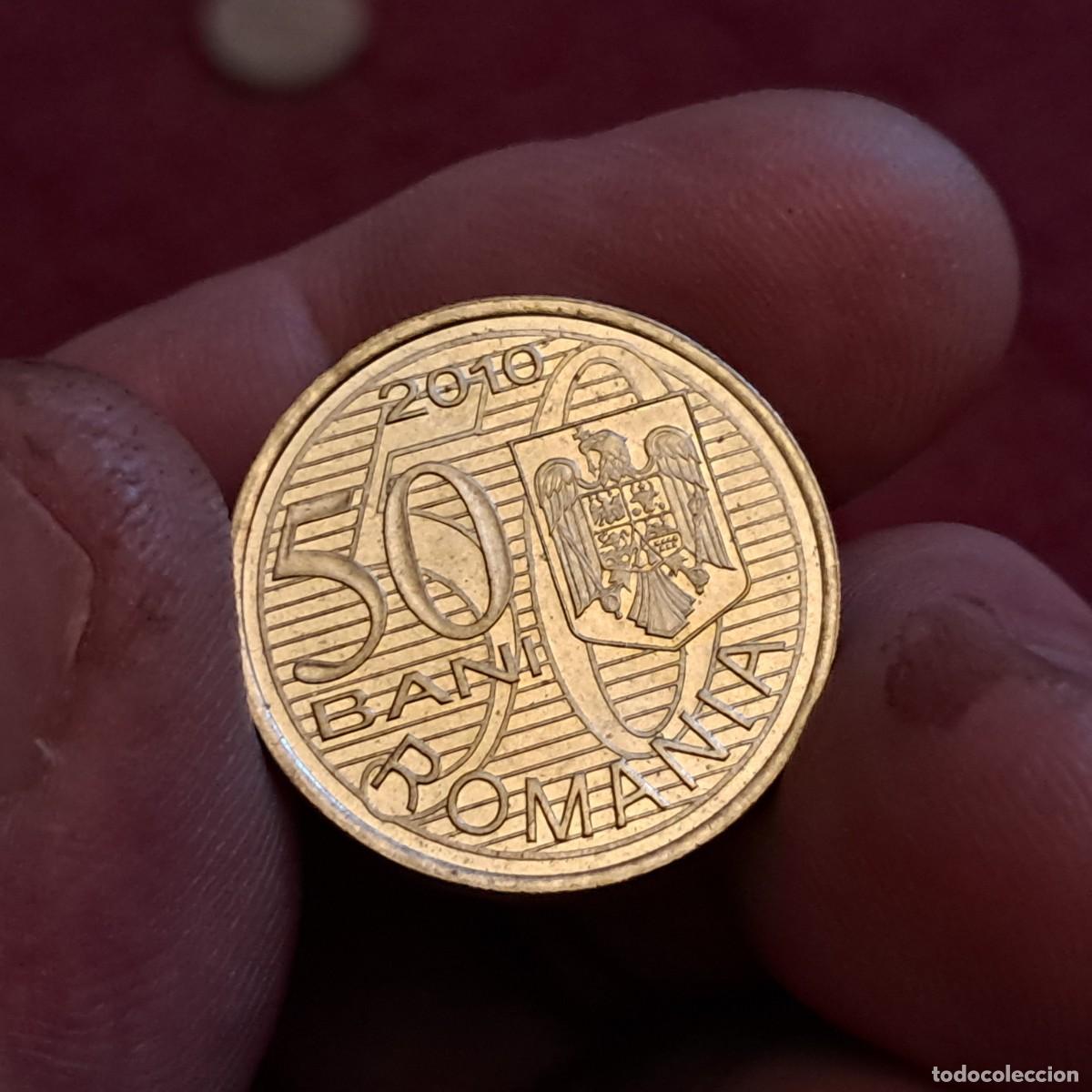 Monedas antiguas de Europa: MONEDA DE RUMAN&Iacute;A 50 BANI 2010 UNC (Aurel Vlaicu) KM# 259, Sch&ouml;n# 286, N# 17089.