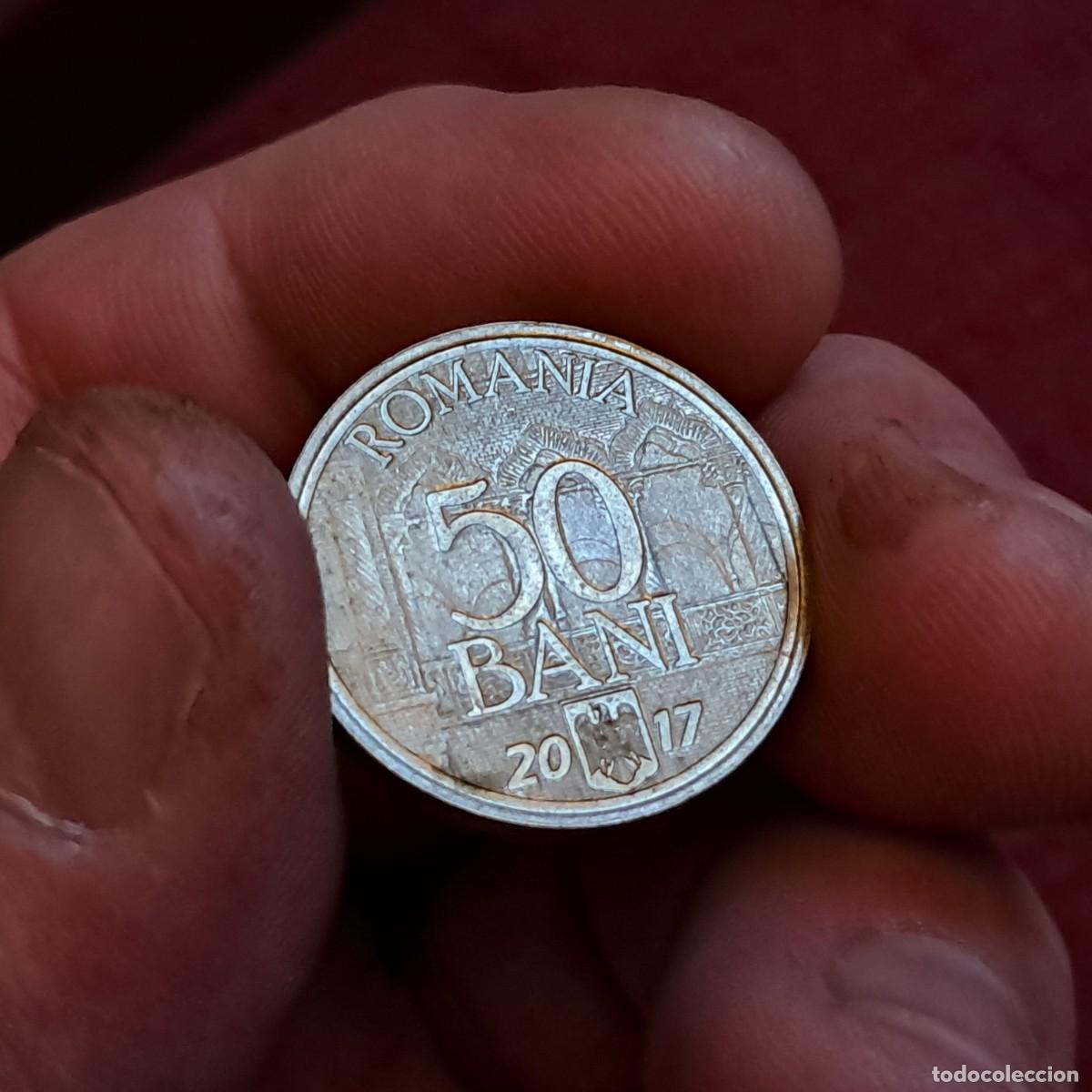 Monedas antiguas de Europa: MONEDA DE RUMAN&Iacute;A 50 BANI 2017 F (Adhesi&oacute;n a la UE) KM# 362, N# 115106.