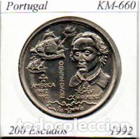 Monedas antiguas de Europa: PORTUGAL 1992, 200 ESCUDOS, KM-660, SC; 1,95 &euro; 1