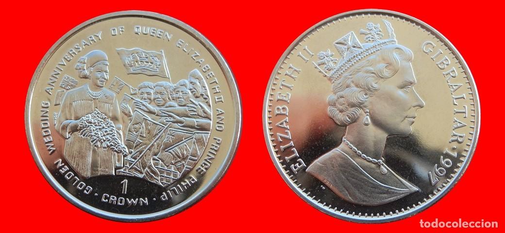 Monedas antiguas de Europa: 1 CORONA 1997 SIN CIRCULAR GIBRALTAR-10600SC