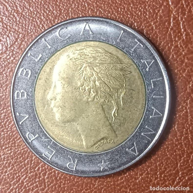 Monedas antiguas de Europa: ITALIA REPUBLICA 500 LIRAS 1985