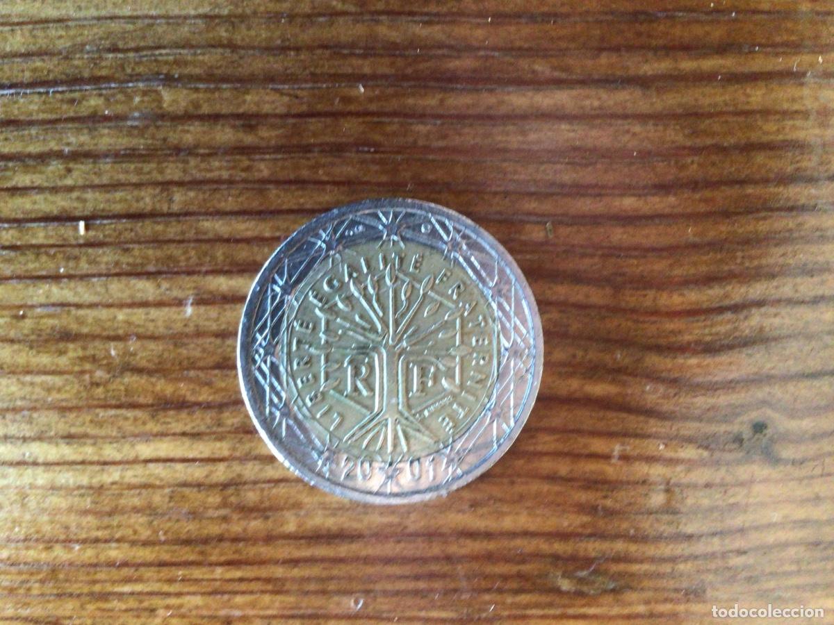 Monedas antiguas de Europa: 2 euros &aacute;rbol de la vida Francia 2001 error acu&ntilde;acion