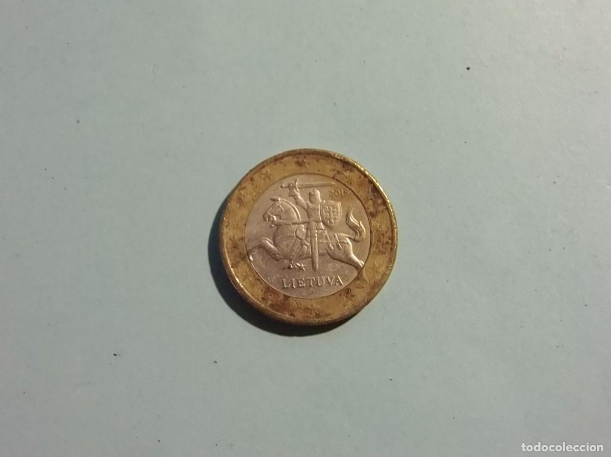 Monedas antiguas de Europa: LITUANIA 1 EURO 2015 - USADA.
