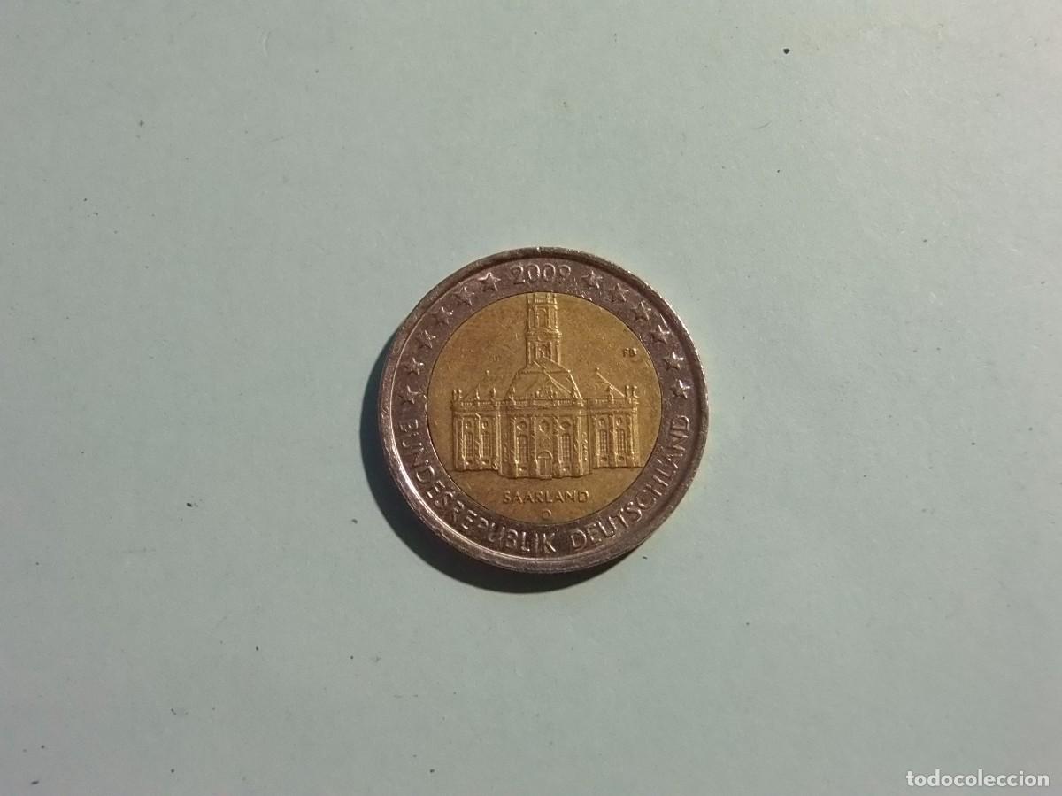 Monedas antiguas de Europa: ALEMANIA 2 EUROS 2009 - CECA D - SAARLAND - BC.