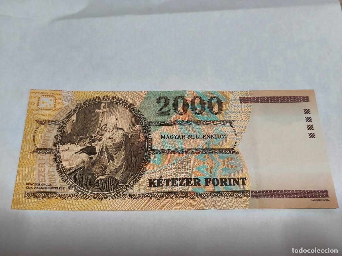 Monedas antiguas de Europa: Hungr&iacute;a 2000forint 2000 XF+ - Foto 2