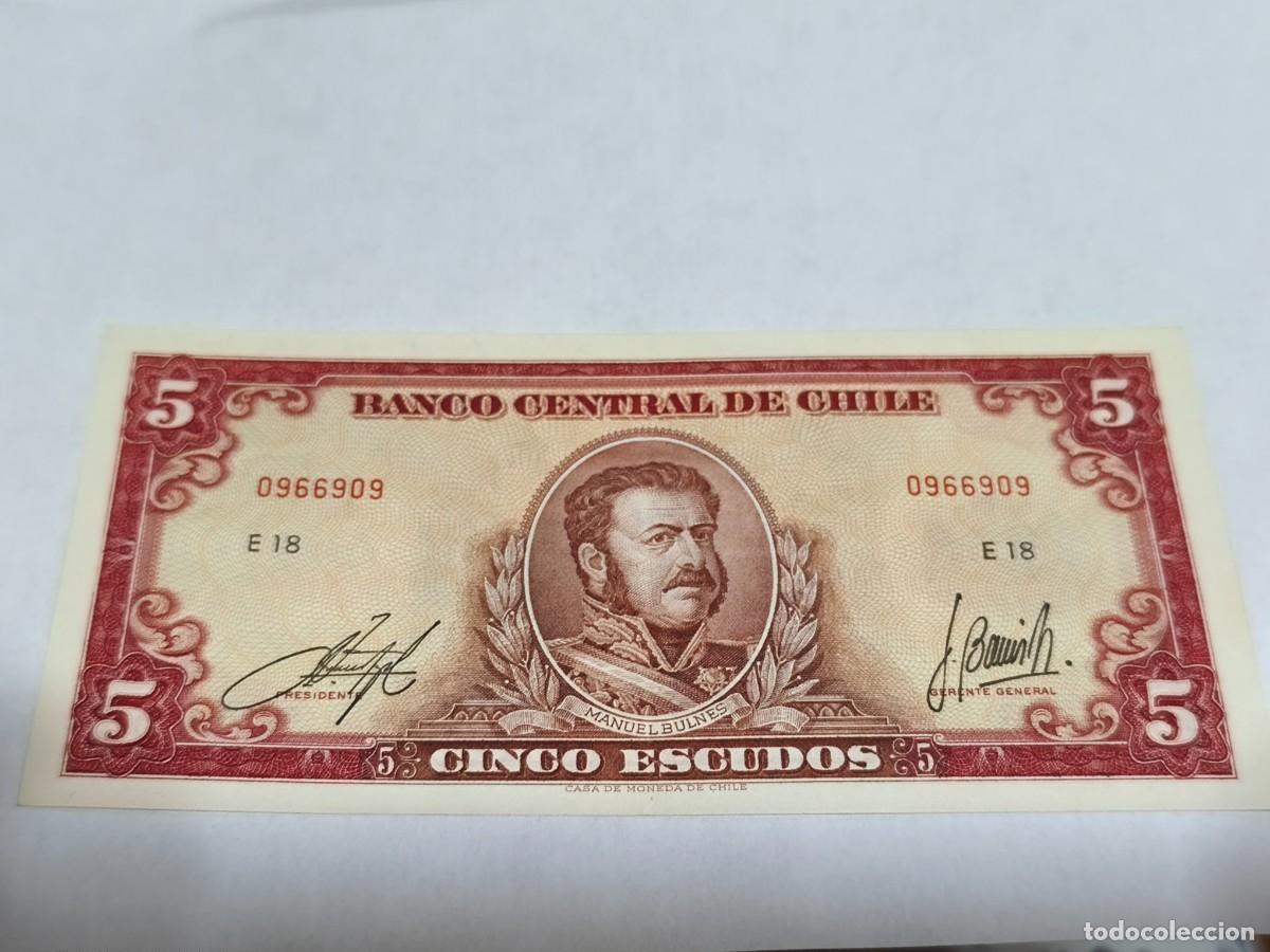 Monedas antiguas de Europa: Chile 50escudos XF+-UNC-.