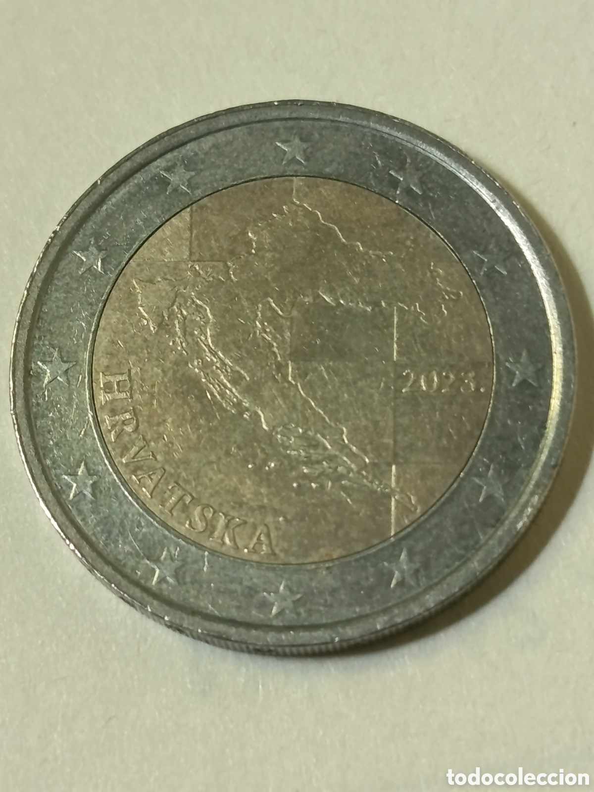 Monedas antiguas de Europa: Moneda 2 Euros Croacia 2023 Circulada