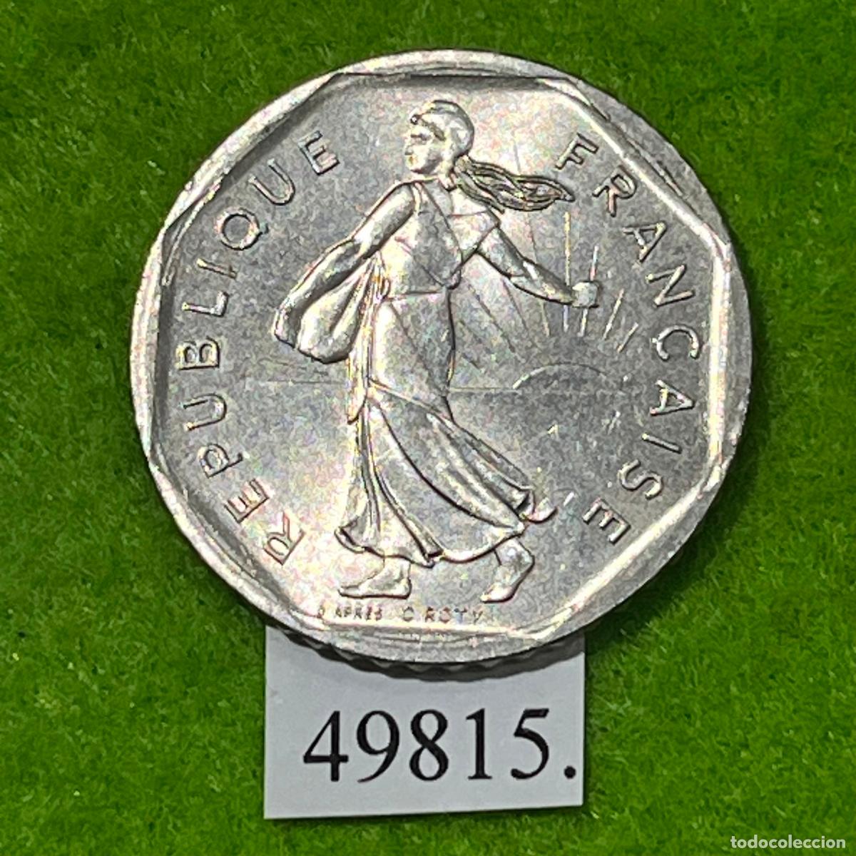 Monedas antiguas de Europa: Francia 2 francos 1979 - Foto 1